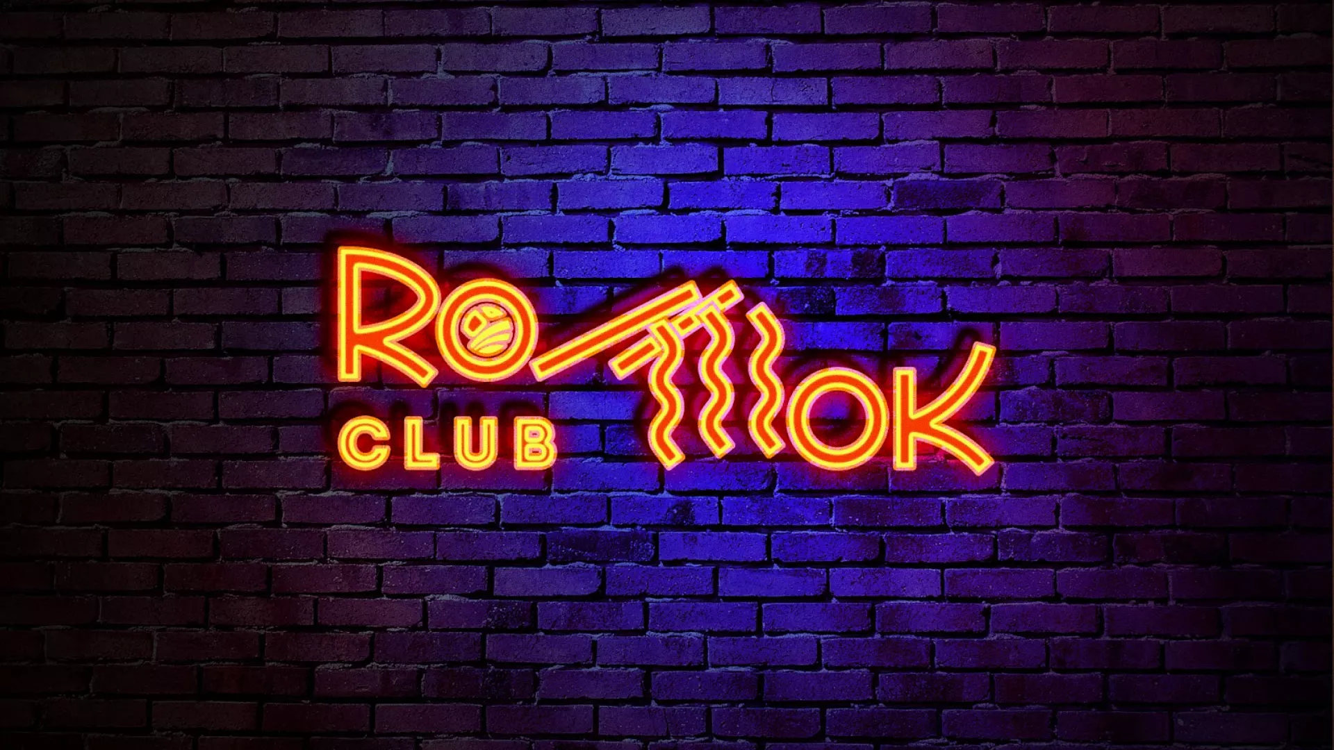 Разработка интерьерной вывески суши-бара «Roll Wok Club» в Назрани